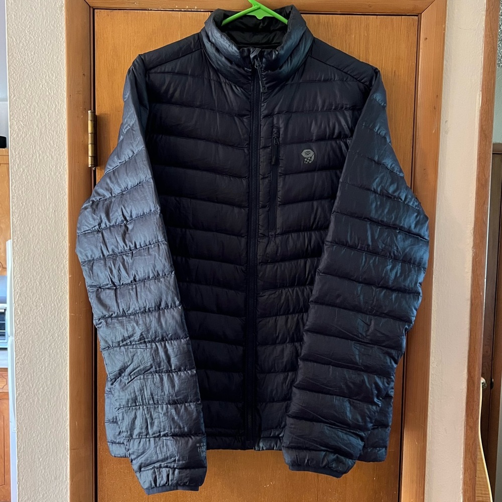 Mountain Hardwear Nitrous Down Jacket Full-Zip Navy